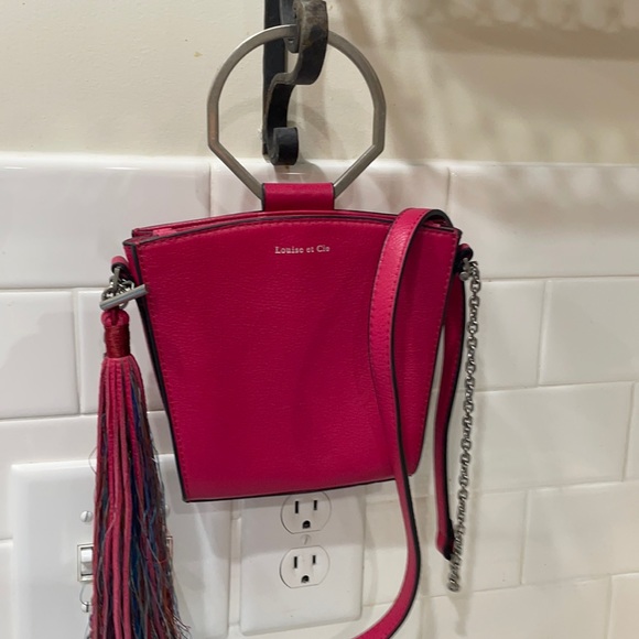 Handbags - 7” wide x 6 1/2. Plus 22” with shoulder strap. Like new condition